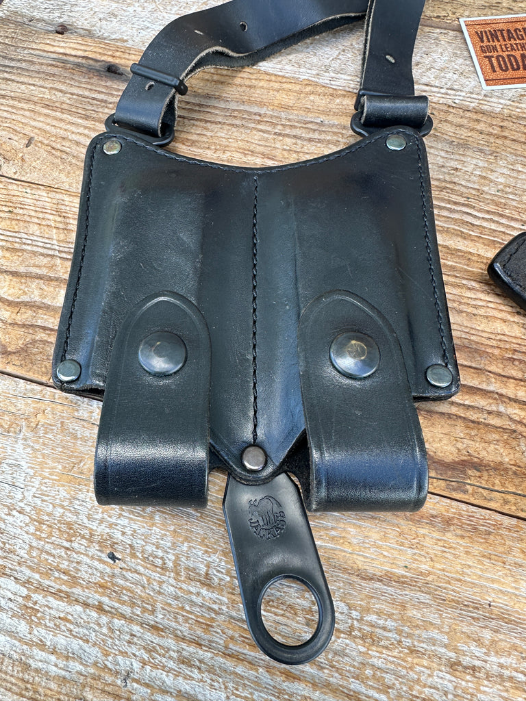 GALCO Miami Classic Black Leather Shoulder Holster for Berertta 84 Medium Auto