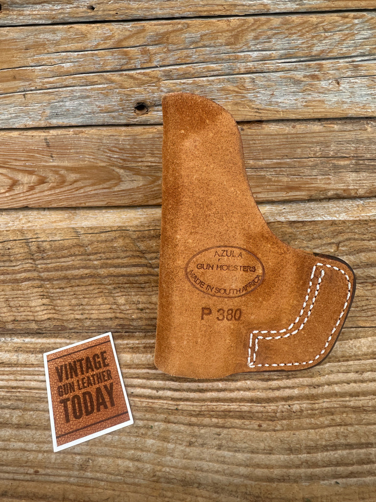 Azula Brown Leather Pocket Holster For Kel-Tec P380 Right or Left