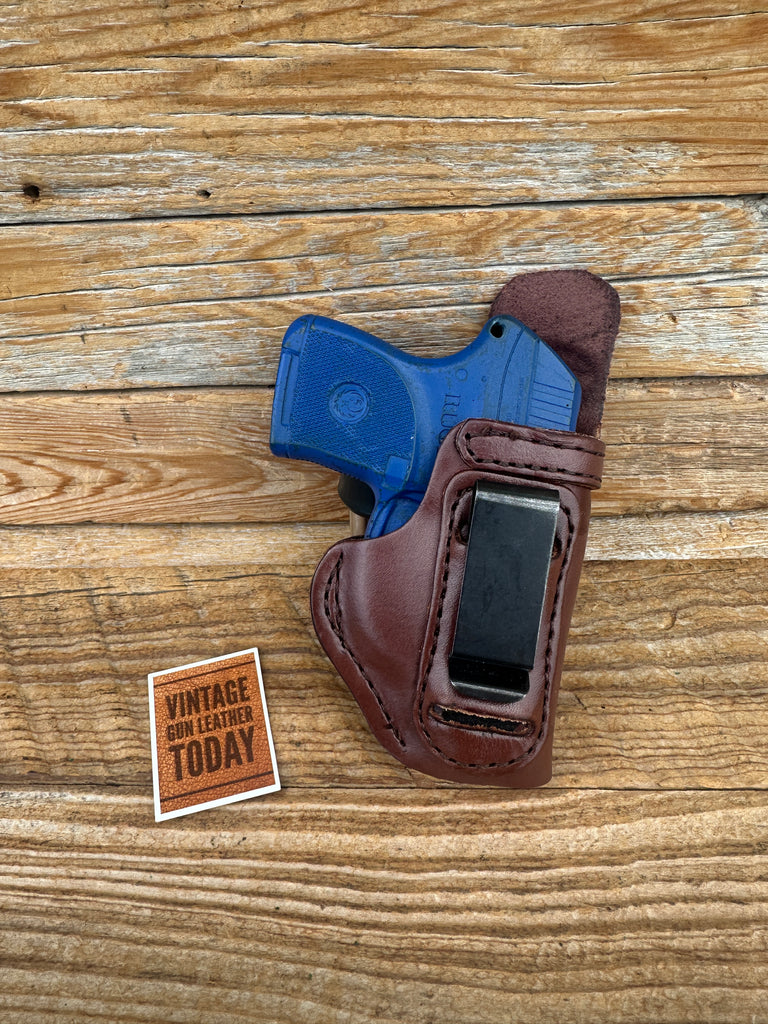 Holster Store Brown Leather IWB Holster For Ruger LCP Right