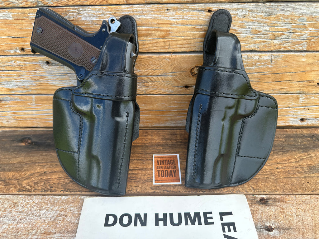 Don Hume Black Leather H724 10-5 OWB Holster For Colt 45 1911 Government 5"