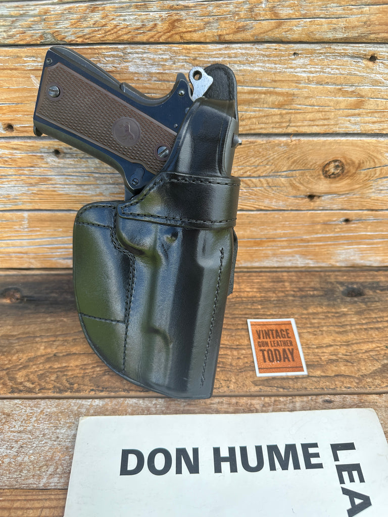 Don Hume Black Leather H724 10-5 OWB Holster For Colt 45 1911 Government 5"