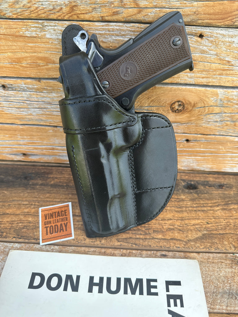 Don Hume Black Leather H724 10-5 OWB Holster For Colt 45 1911 Government 5"