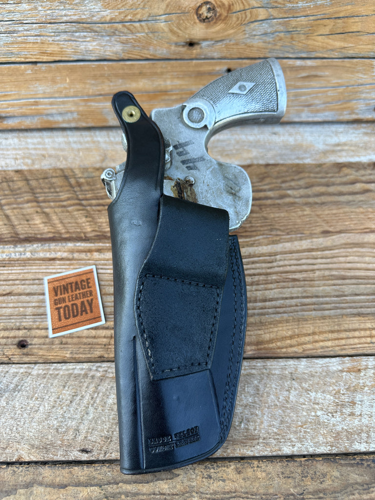 Bruce Nelson Combat Leather Professional #2 Holster For S&W N Frame Revolver 4"