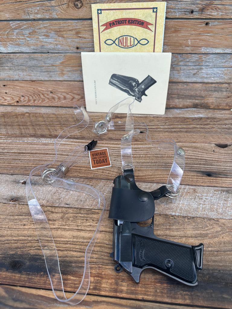 Item title K.L. Null SMZ Upside Down Shoulder Holster For Walther PP PPK PPKS w/ SEVENTREES