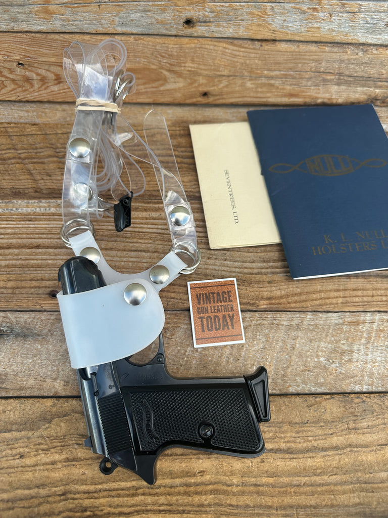 K.L Null SMZ Upside Down Shoulder Holster For Walther PP PPK PPKS w/ SEVENTREES