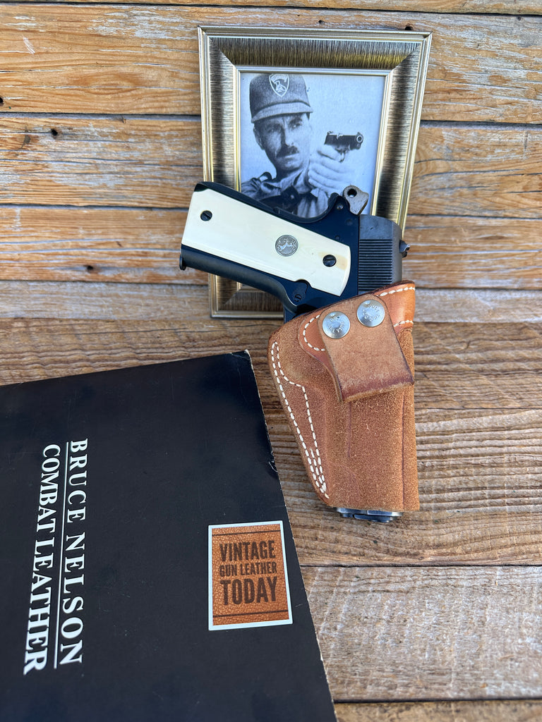 Vintage Bruce Nelson Summer Special Holster for Colt 45 1911 4" Defender Right