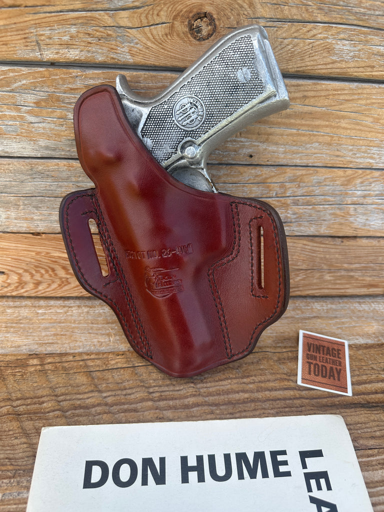 Don Hume H721 OT 26 4 1/4 Brown Leather Holster For Beretta 92 / 96 92 Compact