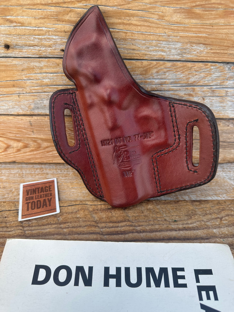 Don Hume H721 OT Brown Open Top OWB Leather Holster For UZI Compact 941RB