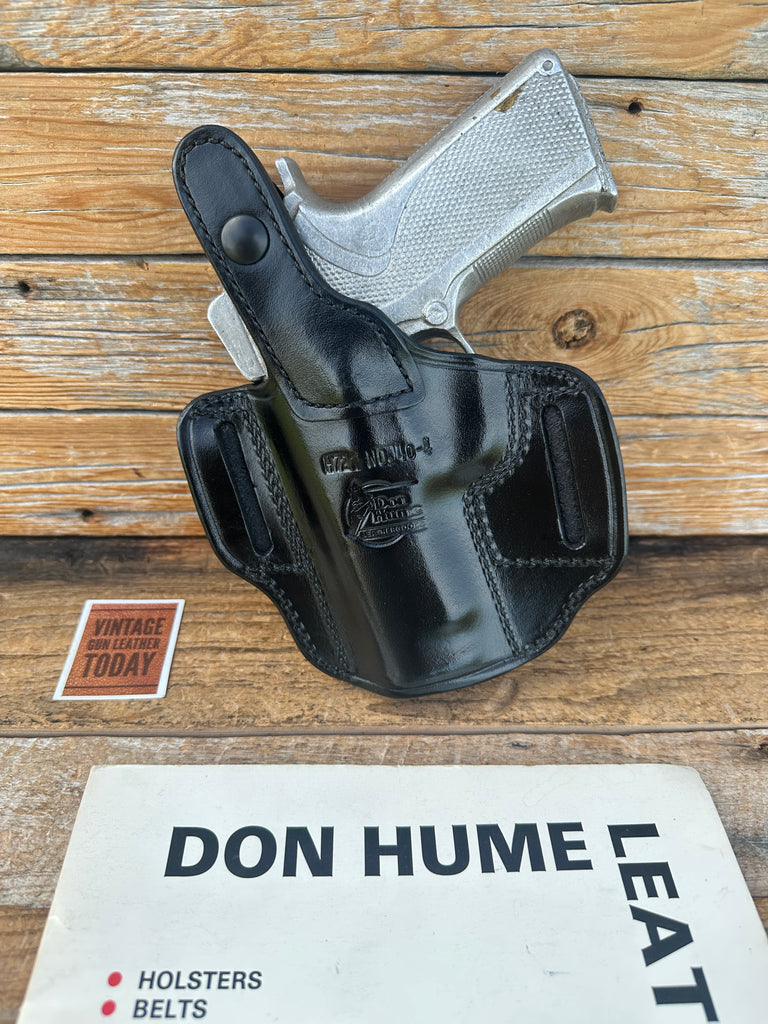 Vintage Don Hume H721 40-4  Leather Holster for S&W 4006 4046 410 5943 5946 4026