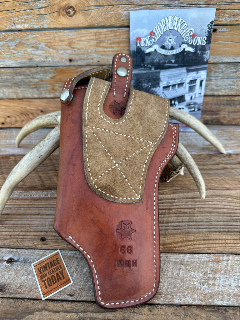 1980s Limited Edition Tex Shoemaker Holster For Ruger Redhawk w/ Aimpoint Right