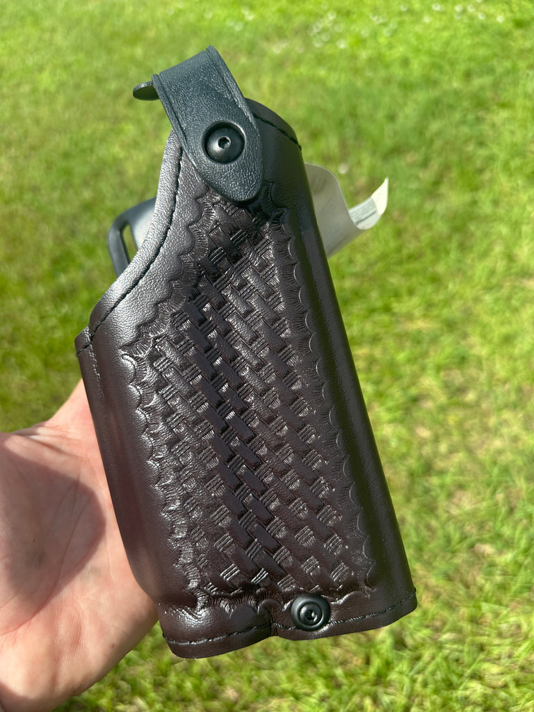 Safariland Cordovan Brown Basket L II Holster for Sig P220 P226 w/ Rail Magazine