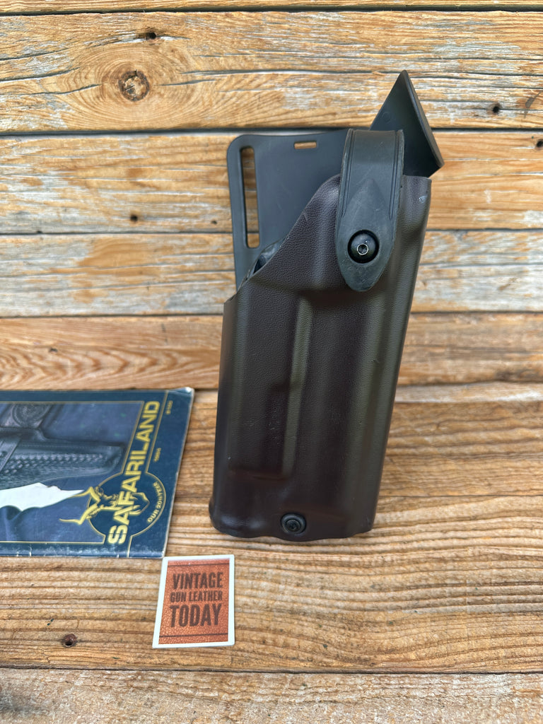 Safariland Cordovan Brown Level II L2 Duty Holster For Sig P320 w/ M3 Light