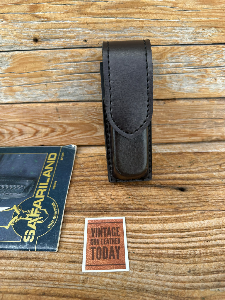 Safariland 76 Cordovan Brown Single Magazine Carrier For GLOCK 17 22 31