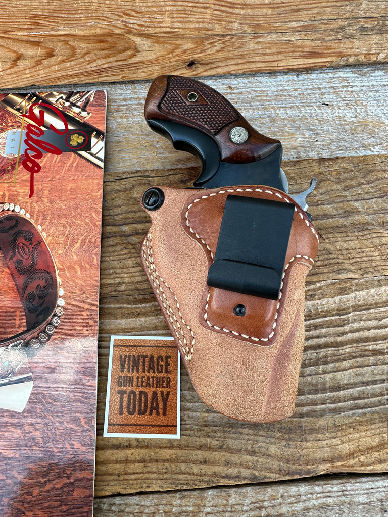 GALCO SCT 158 Scout Brown Leather IWB Holster For Model 36 Chiefs Special Right