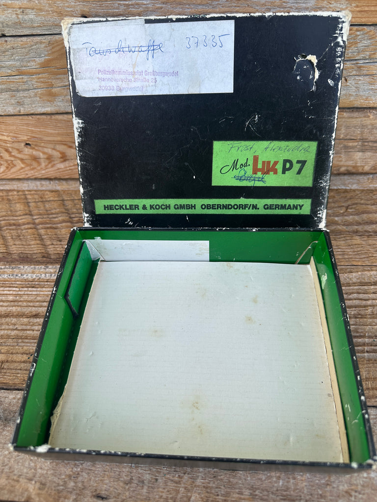 HECKLER & KOCH HK P7 PSP Original Factory Box German Case P7 PSP