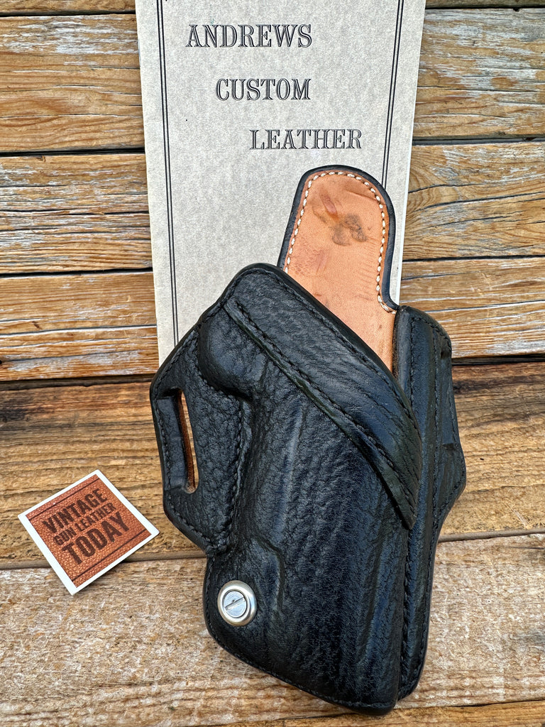 Andrews Leather Shark Hybrid Lined Saddle Holster For Wilson Combat Project 1