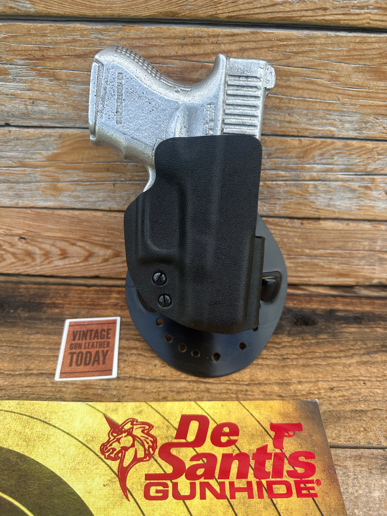 Desantis Gunhide Black Kydex OWB Paddle Holster For GLOCK G26 G27 G33