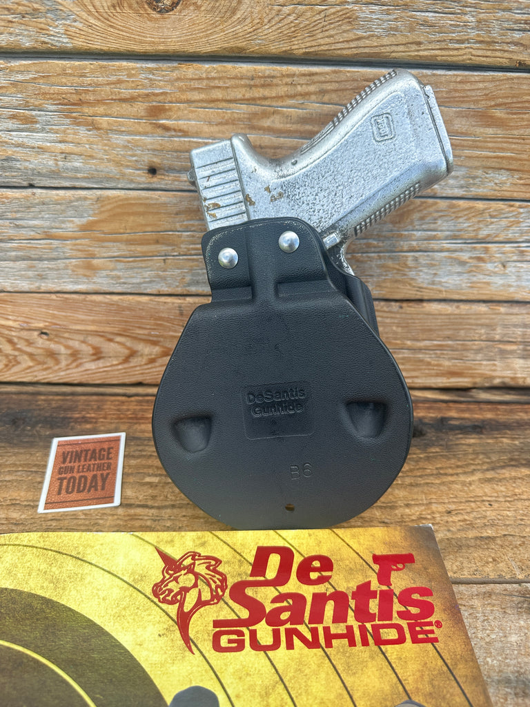 Desantis Gunhide Black Kydex OWB Paddle Holster For GLOCK G19 G23 G32