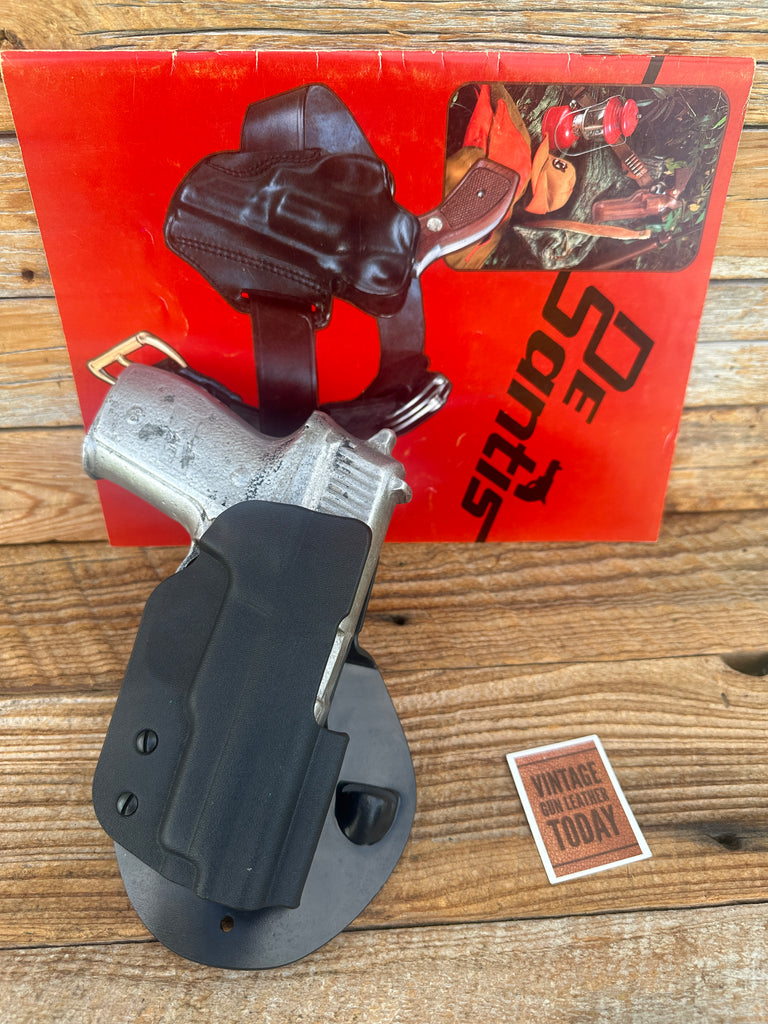 Desantis Gunhide Black Kydex OWB Paddle Holster For Sig P228 P229 No Rail Right