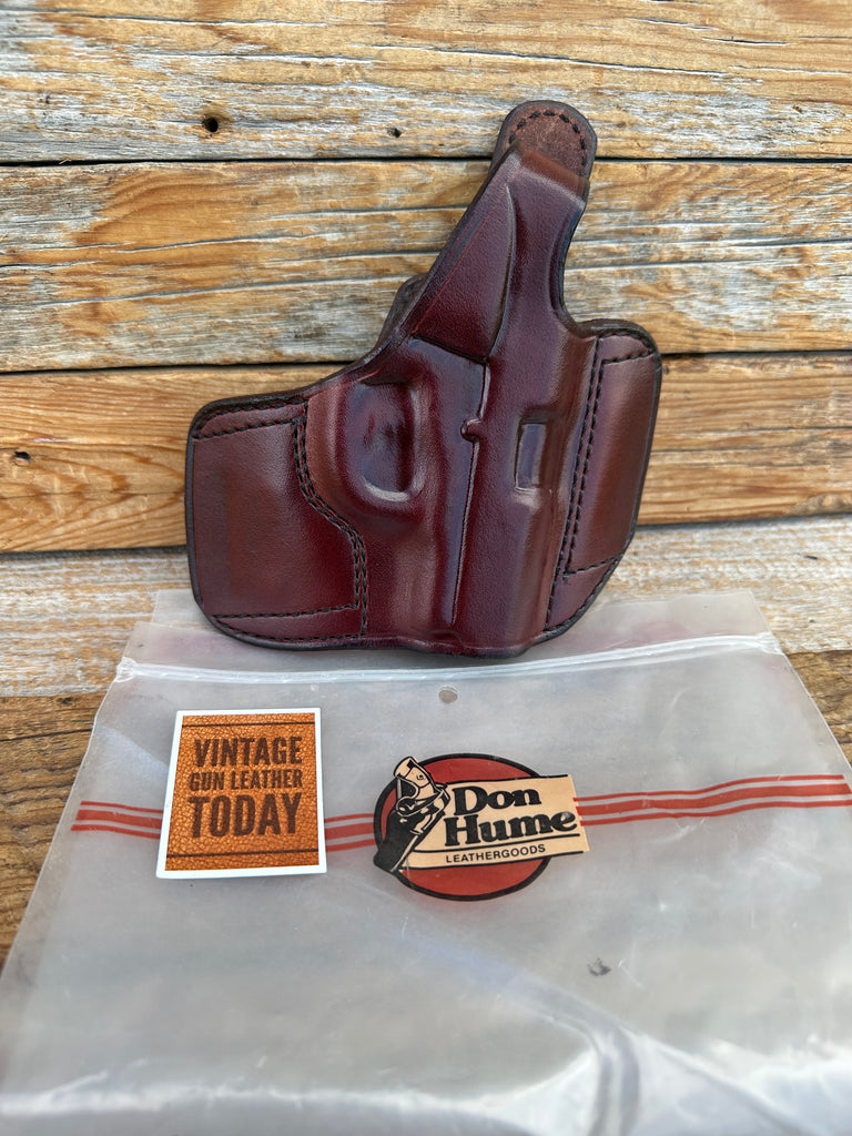 Don Hume H721 Brown Leather H721 11-5 OWB Holster for Colt Pocket 9