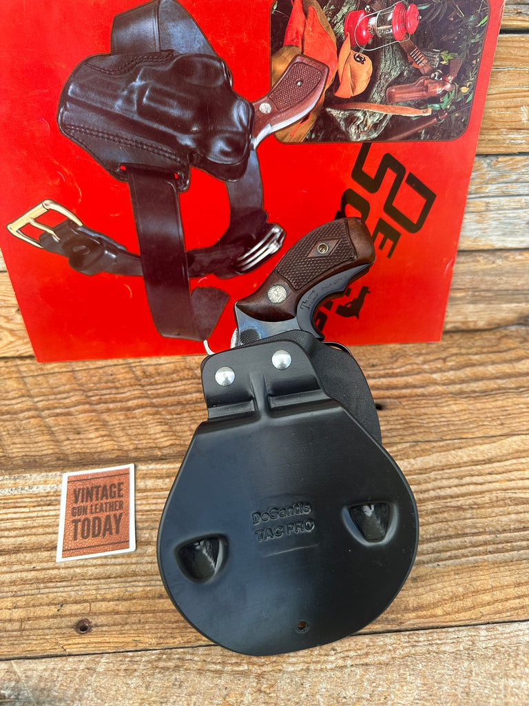 Desantis Gunhide Black Kydex OWB Paddle Holster For Smith Wesson 36 Chief J