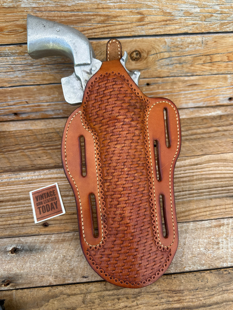 Vintage Andy Anderson Basket Stamped Holster for Ruger Super Blackhawk 7.5"