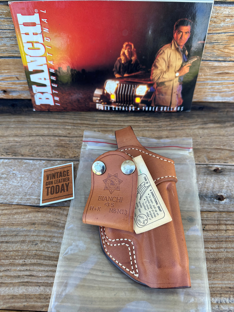 Vintage Bianchi Leather Pistol Pocket IWB Holster For Heckler Koch H&K P7M13 M8