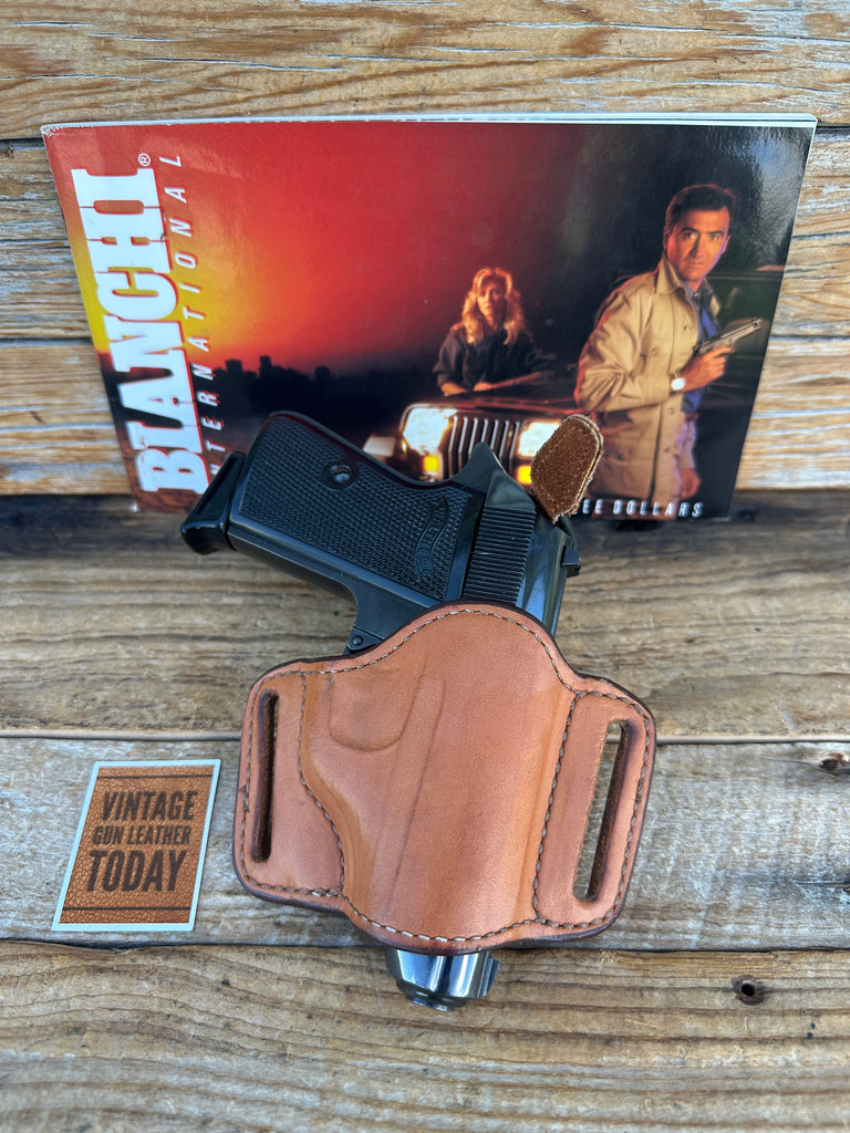 Vintage Bianchi 105 Minimalist Suede Lined OWB Holster for Walter PPK PPK/S PP