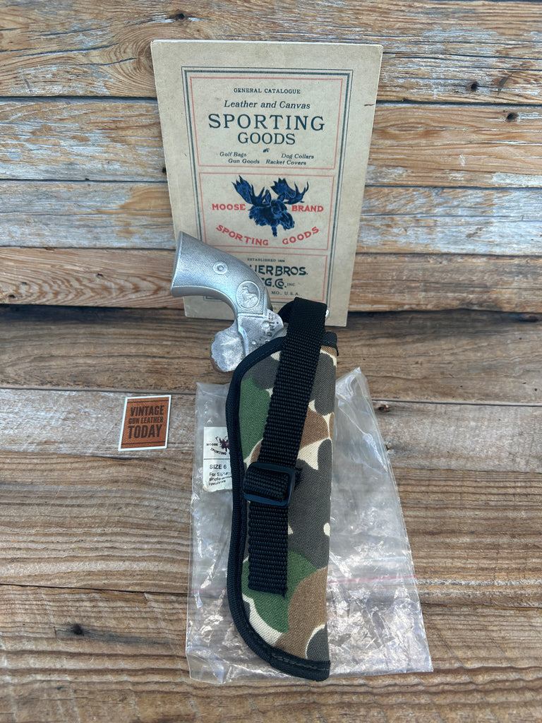 Vintage Brauer Brothers Camouflage For 5.5" 65" Single Action Revolvers Colt DC