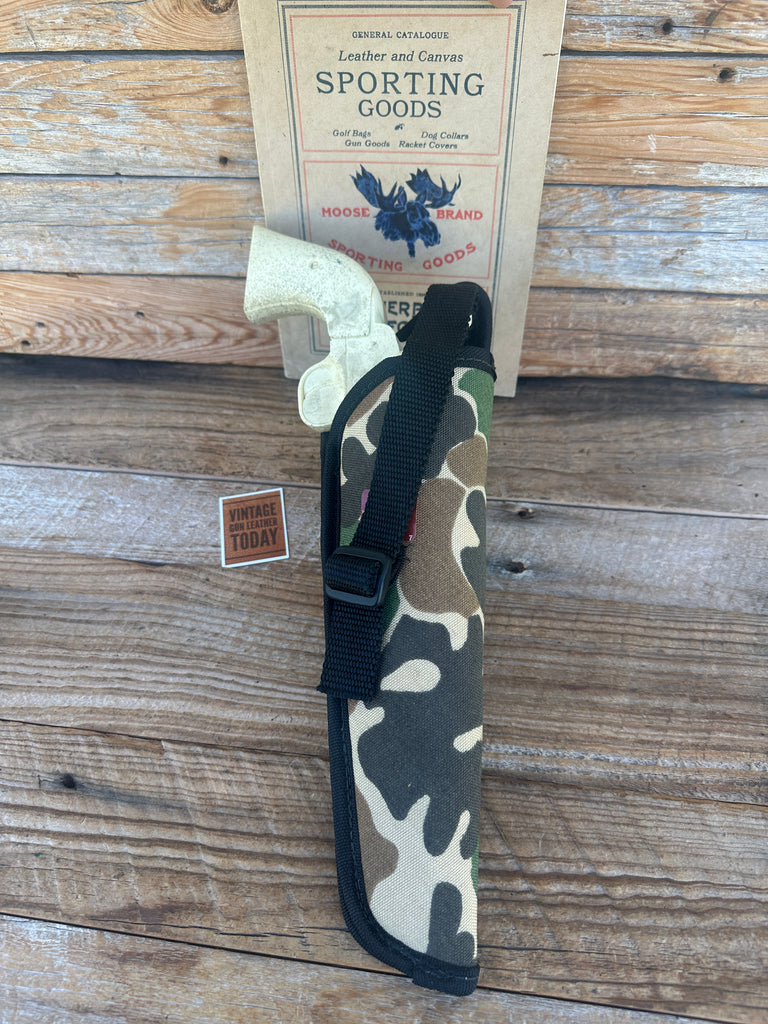 Vintage Brauer Brothers Camouflage For 6.5" 7.5" Single Action Revolvers Colt DC