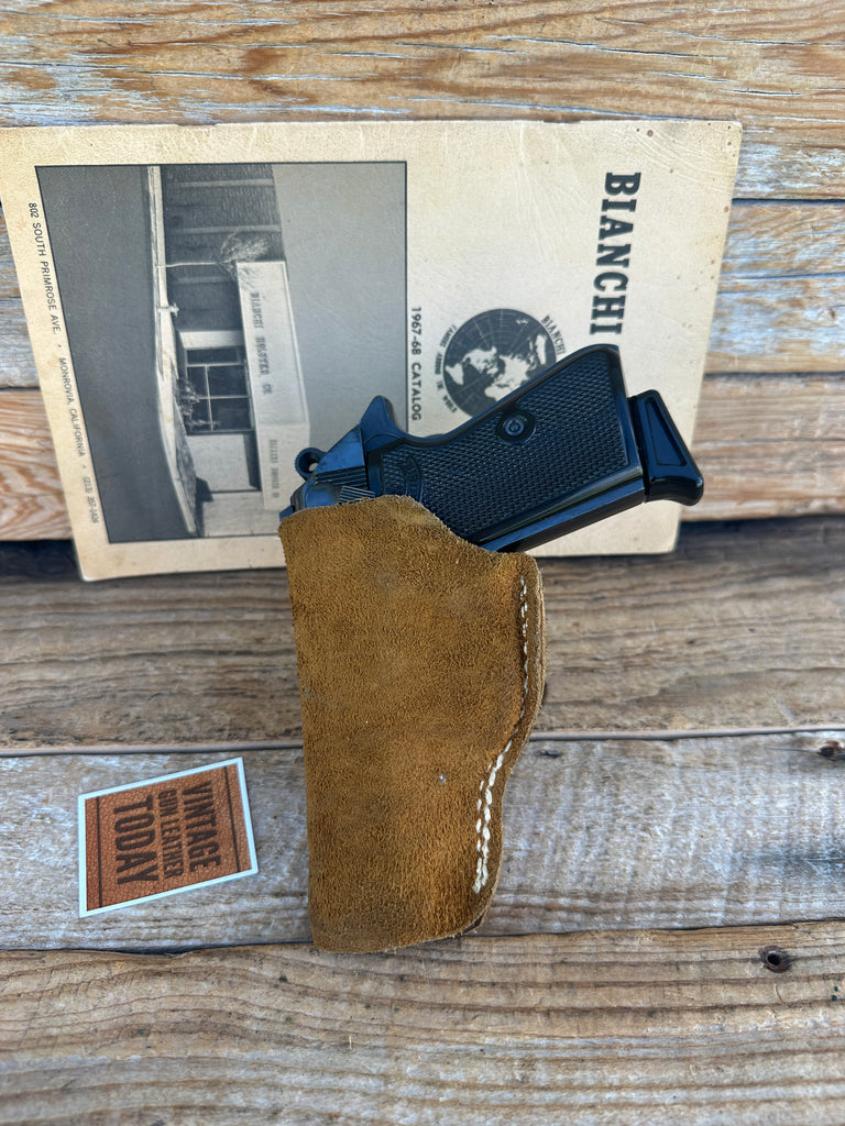 VINTAGE Early Bianchi Brown Leather IWB Holster For Walther PPK PPK/S HK4