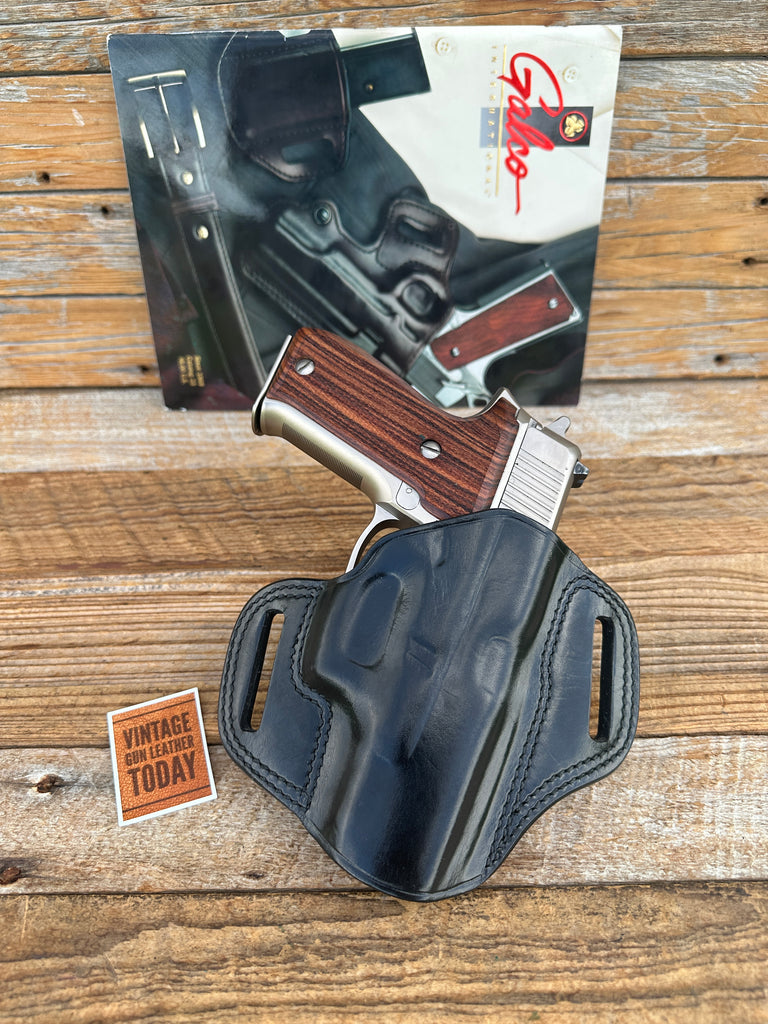Galco CM226 Combat Master OWB Holster Black Leather For Sig P226 P220 Right
