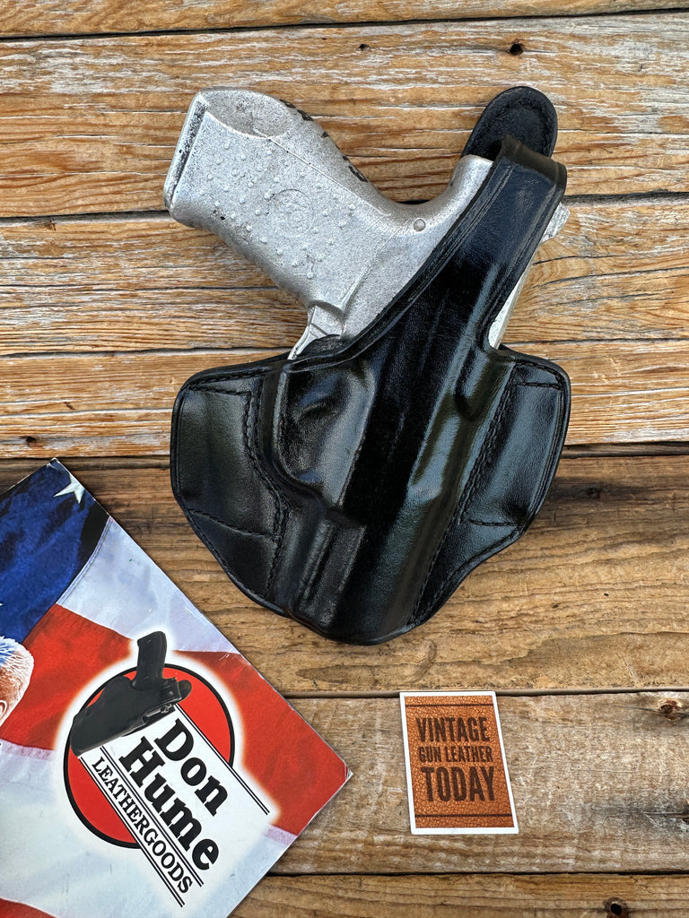 Vintage Don Hume Black Leather OWB Black Leather OWB Holster For S&W 99 .45