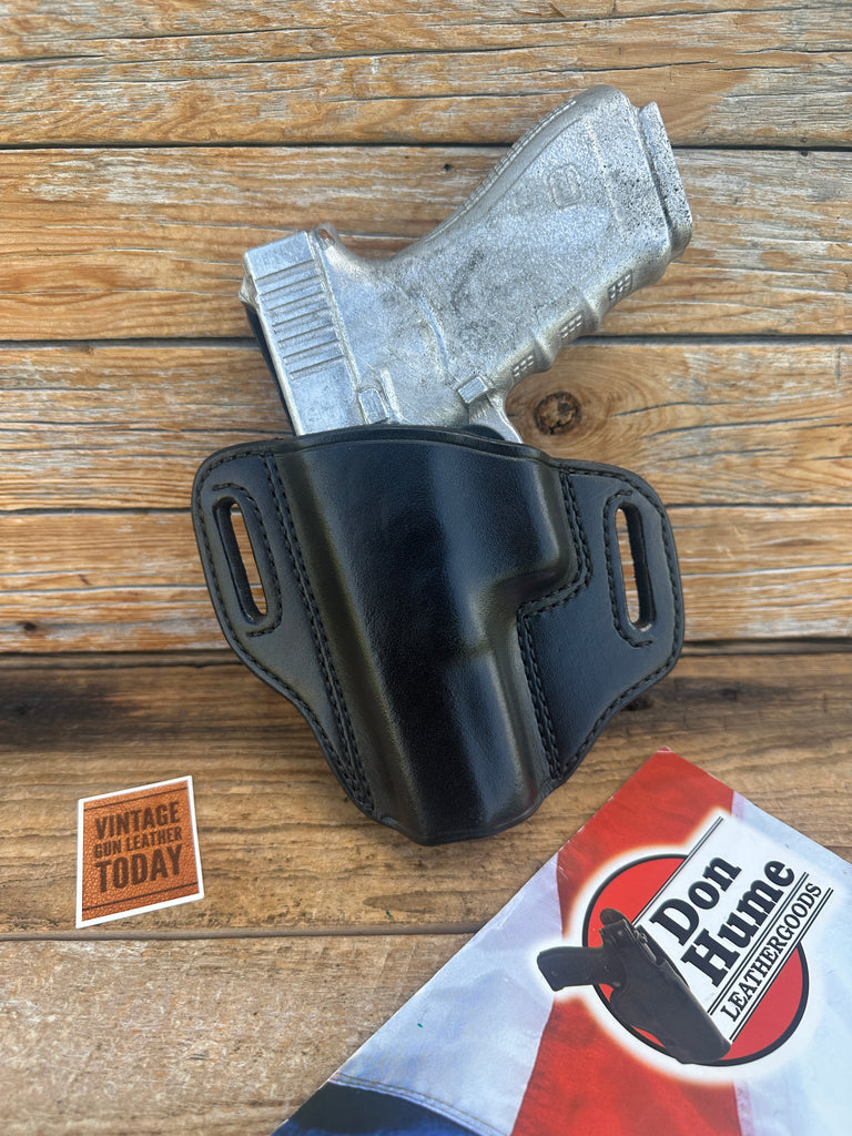 Don Hume H721 36-1 OT 41 Brown / Black Leather Holster For GLOCK 20 21 G20 G21