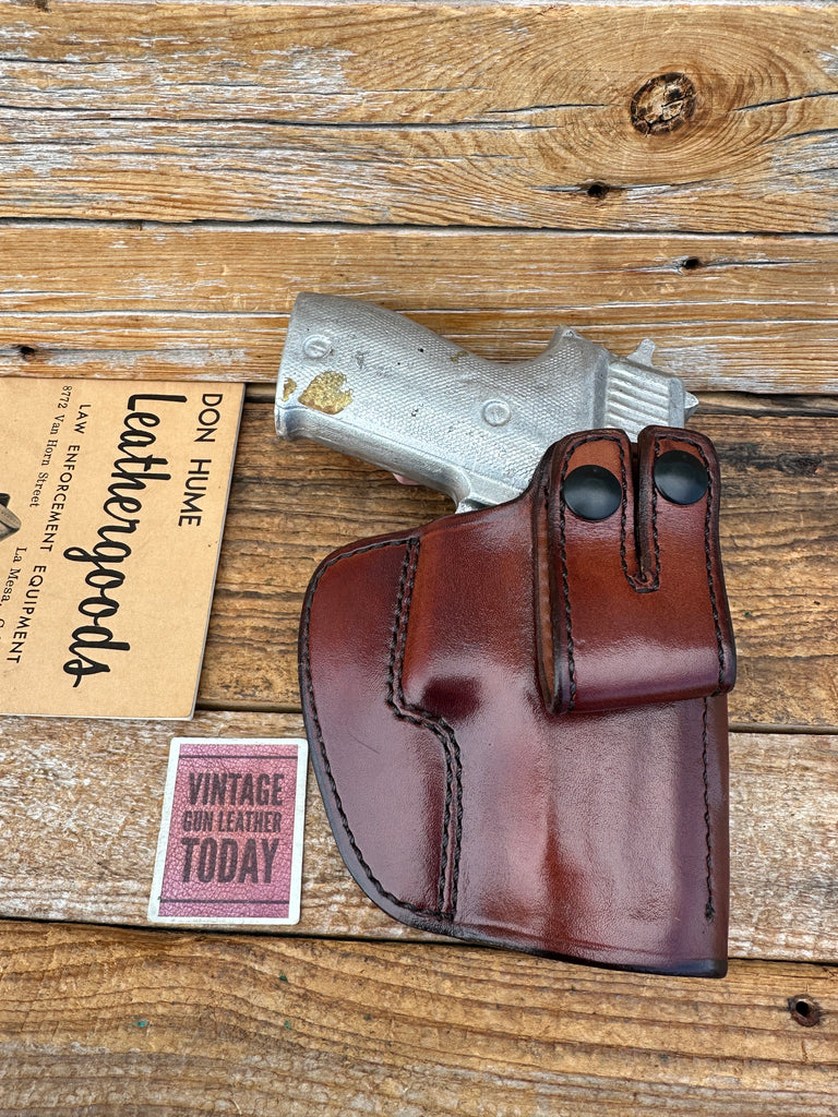 Vintage Don Hume PCCH Brown Leather IWB Holster for Sig P225 225