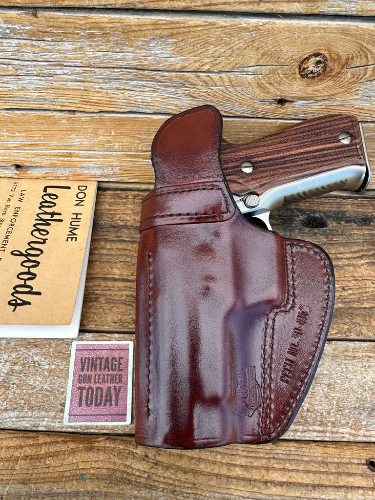 Vintage Don Hume PCCH Brown Leather IWB Holster for Sig P220 P226 220 226