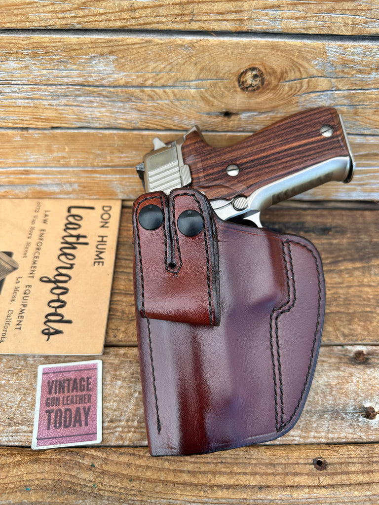 Vintage Don Hume PCCH Brown Leather IWB Holster for Sig P220 P226 220 226