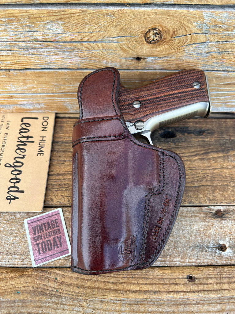 Vintage Don Hume PCCH Brown Leather IWB Holster for Sig P220 P226 220 226