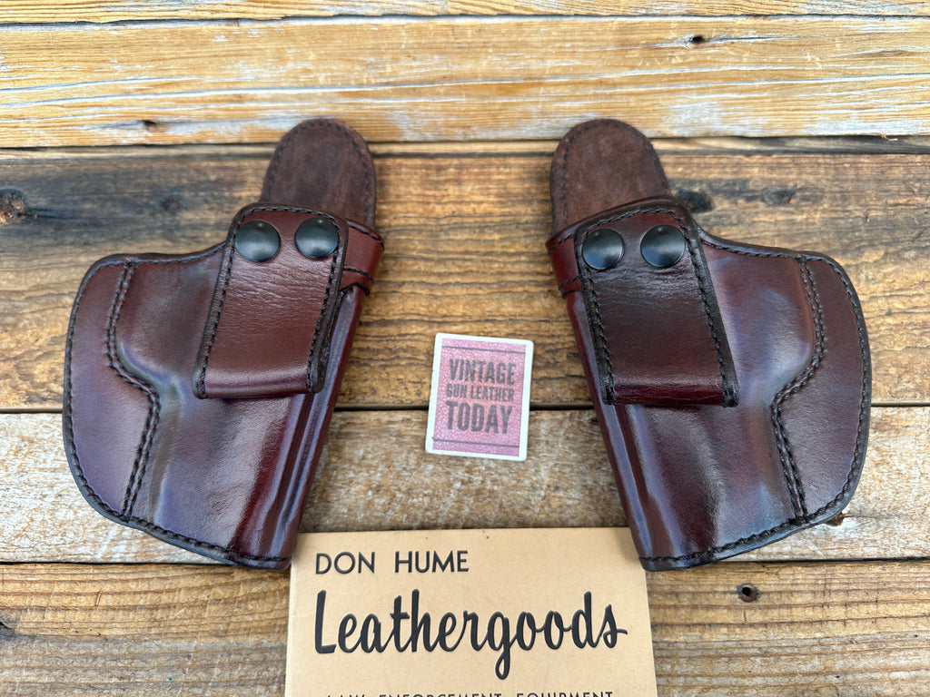 Vintage Don Hume PCCH Brown Leather IWB Holster for Sig P228 P229 228 229