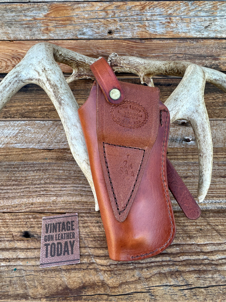 Rob Leahy Basket Stamped Leather Holster For Colt SAA 3.5" Sheriff Revolver