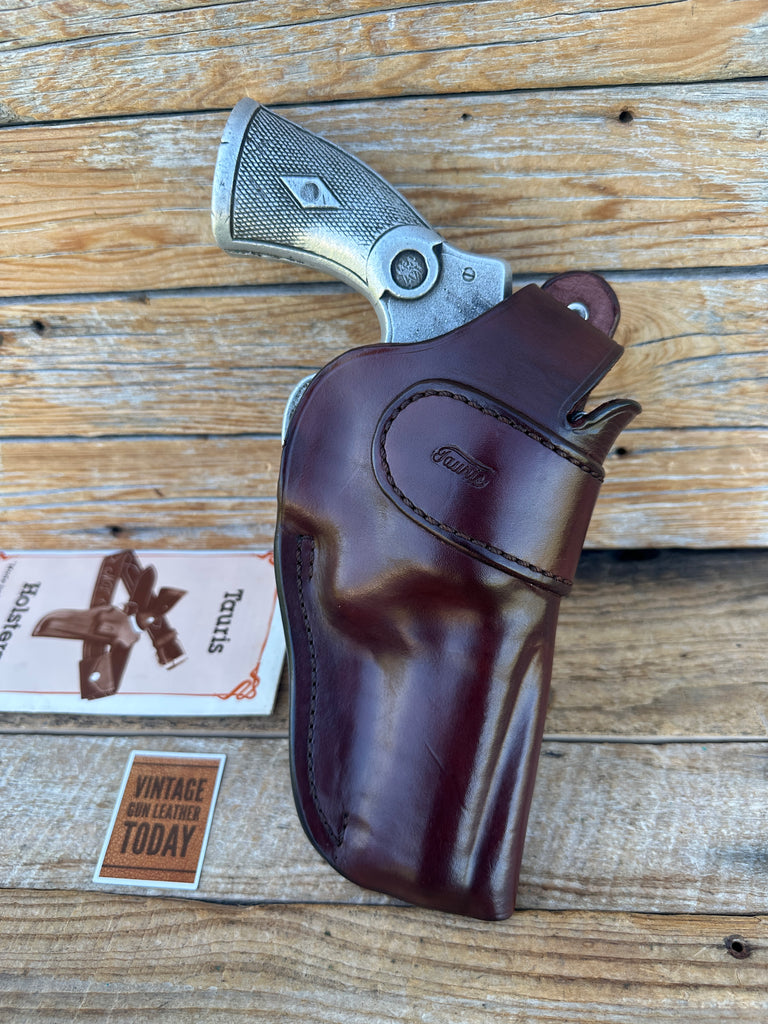 Custom TAURIS SB Brown Dual Angle OWB Holster For S&W Model 29 N Frame Revolver