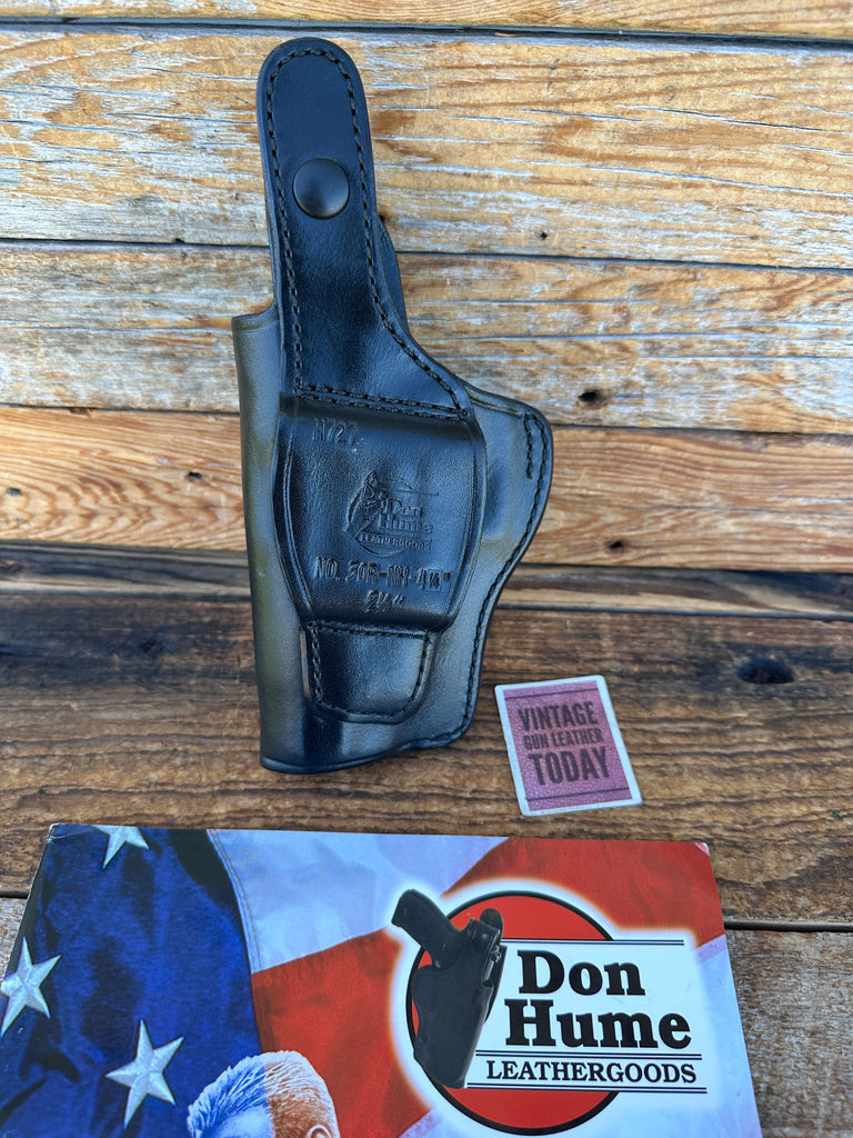 Vintage Don Hume H727 30R NH Black leather Holster For Sig P226 P220 DAK