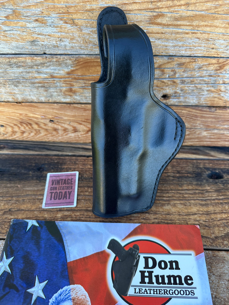 Vintage Don Hume H727 30R NH Black leather Holster For Sig P226 P220 DAK