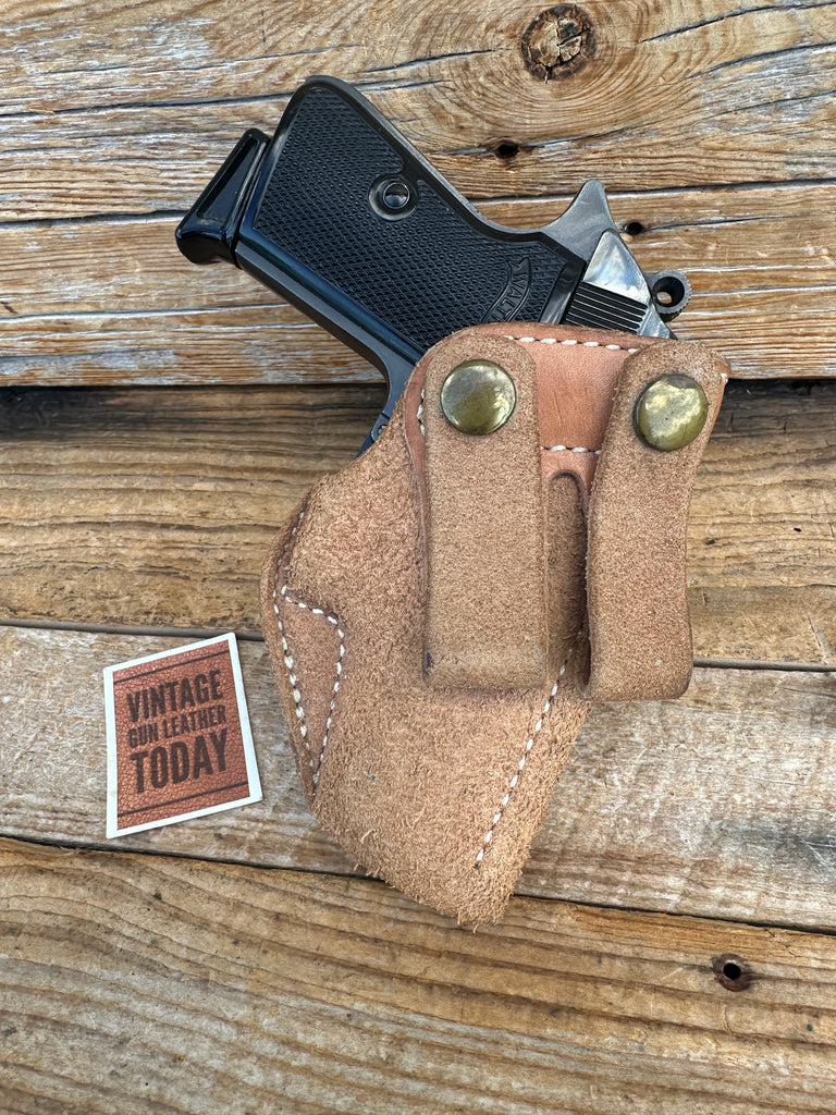 Vintage Brown Rough Out IWB Holster For Walther PPK PPK/S Sparks?