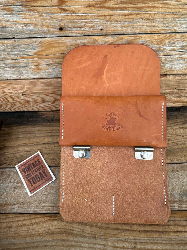 Law Concealment Systems Brown Leather IWB Holster For Colt Commander Right Left