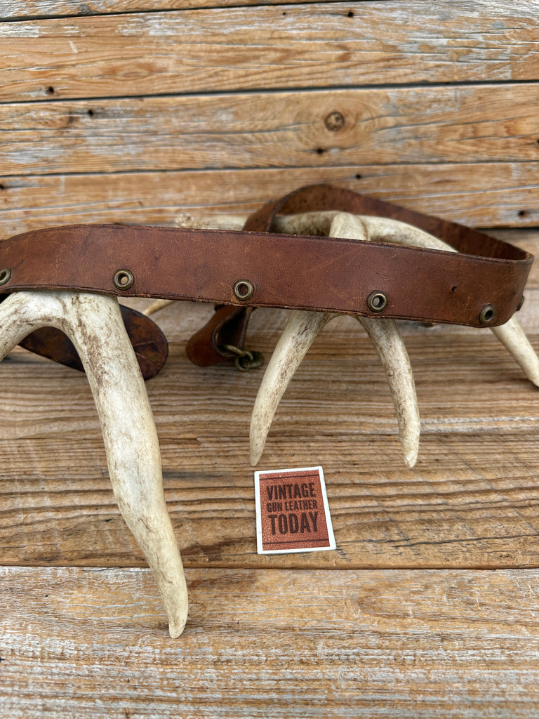 WW1 Officers Snake Belt Leather J Darsh & Sons London Canada 1915