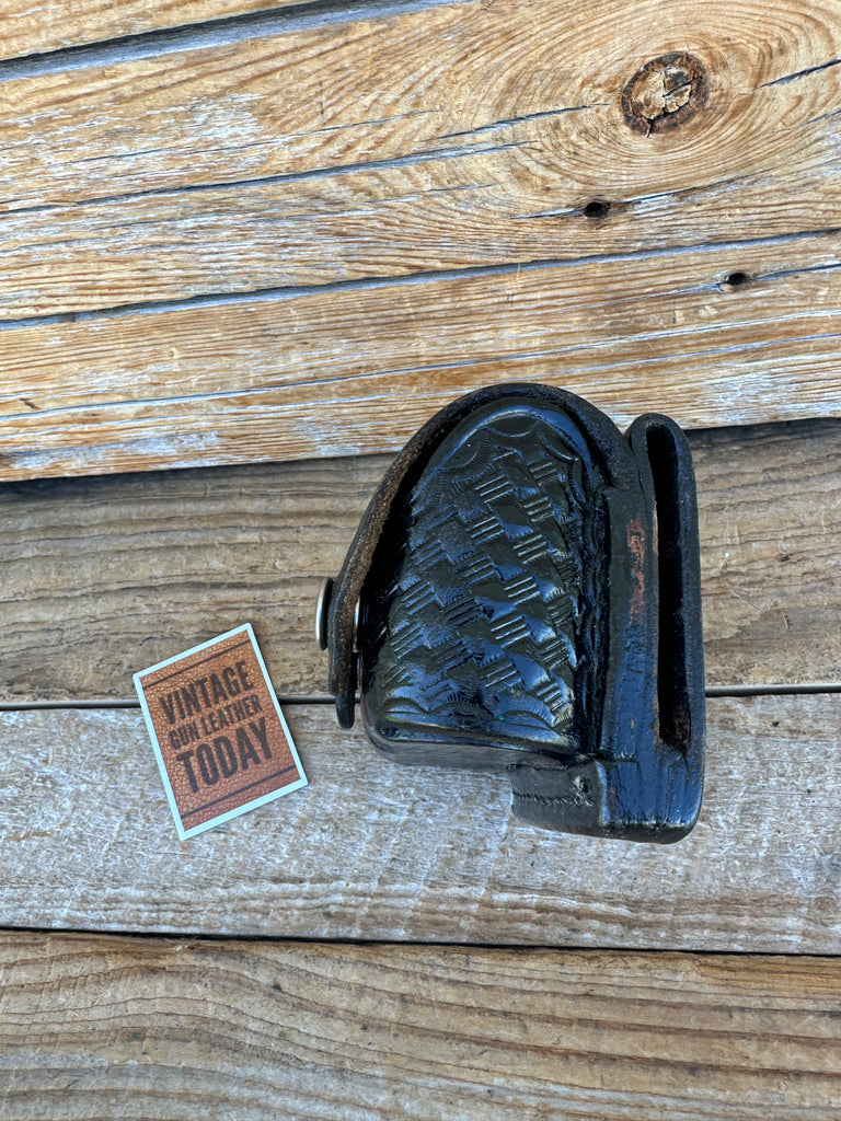 HKS 103 MED Black Double Speed Loader Holder For Medium Revolver .38 / .357