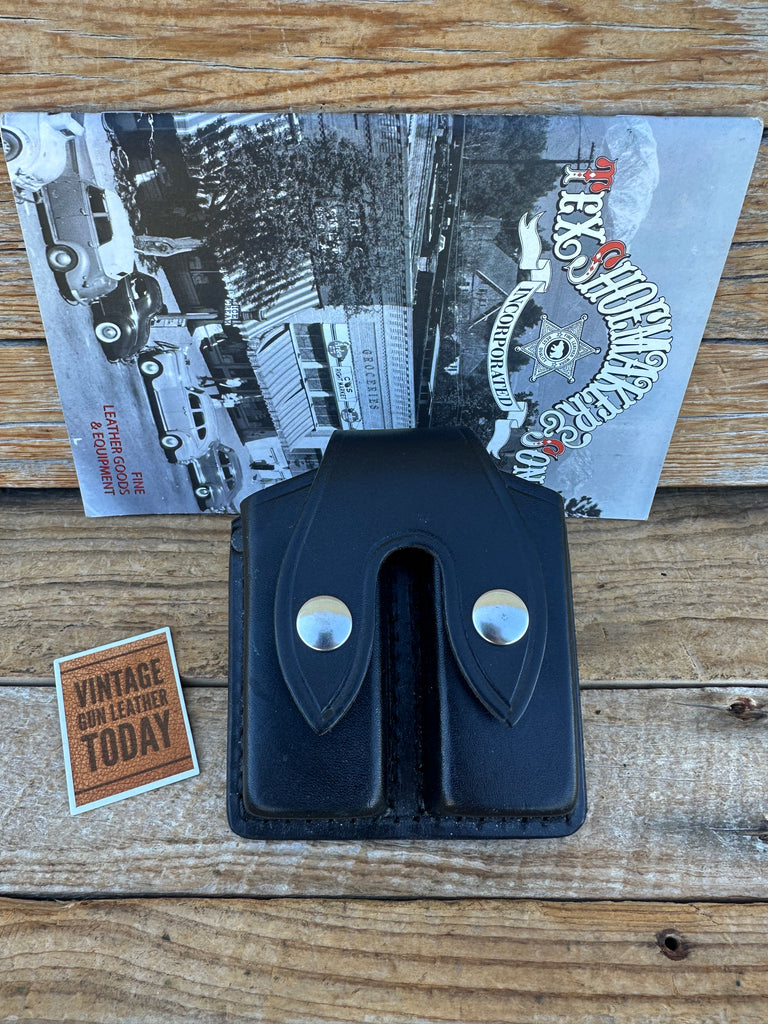 Tex Shoemaker Competition Double Magazine Case Open Top Steel Double Stack 226,