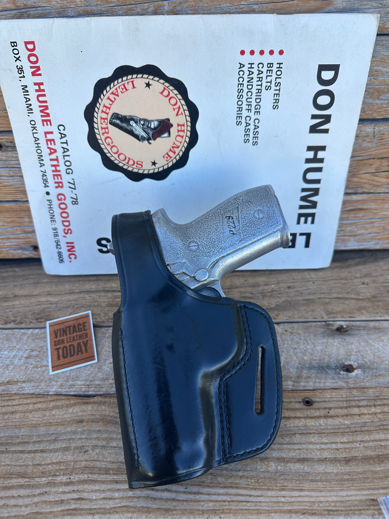 Don Hume H722 30-1 Black Leather OWB Holster For SIG P228 229 228 229