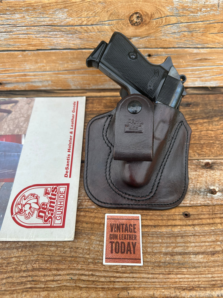 Vintage Desantis Brown Leather IWB Holster For Walther PPK PPK/S Right